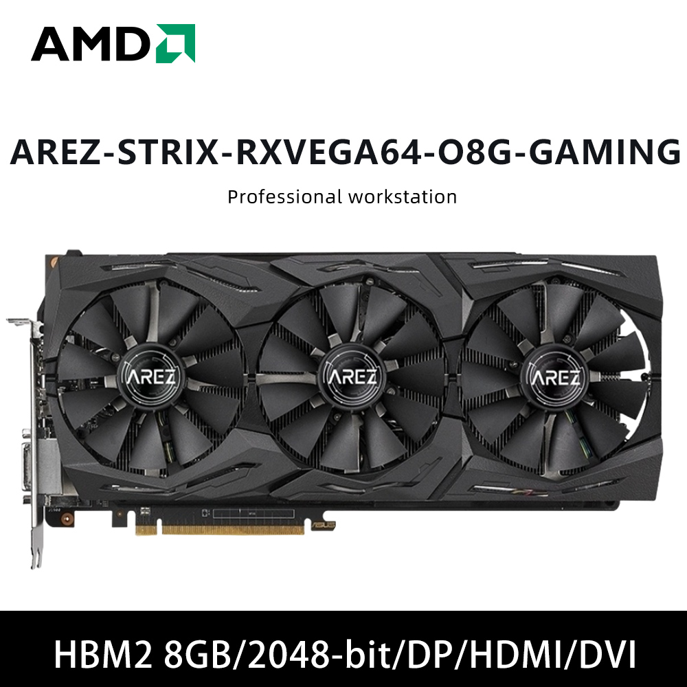 Rtx 3070 8Gb Graphics Card - ASUS AREZ STRIX RXVEGA64 O8G GAMING