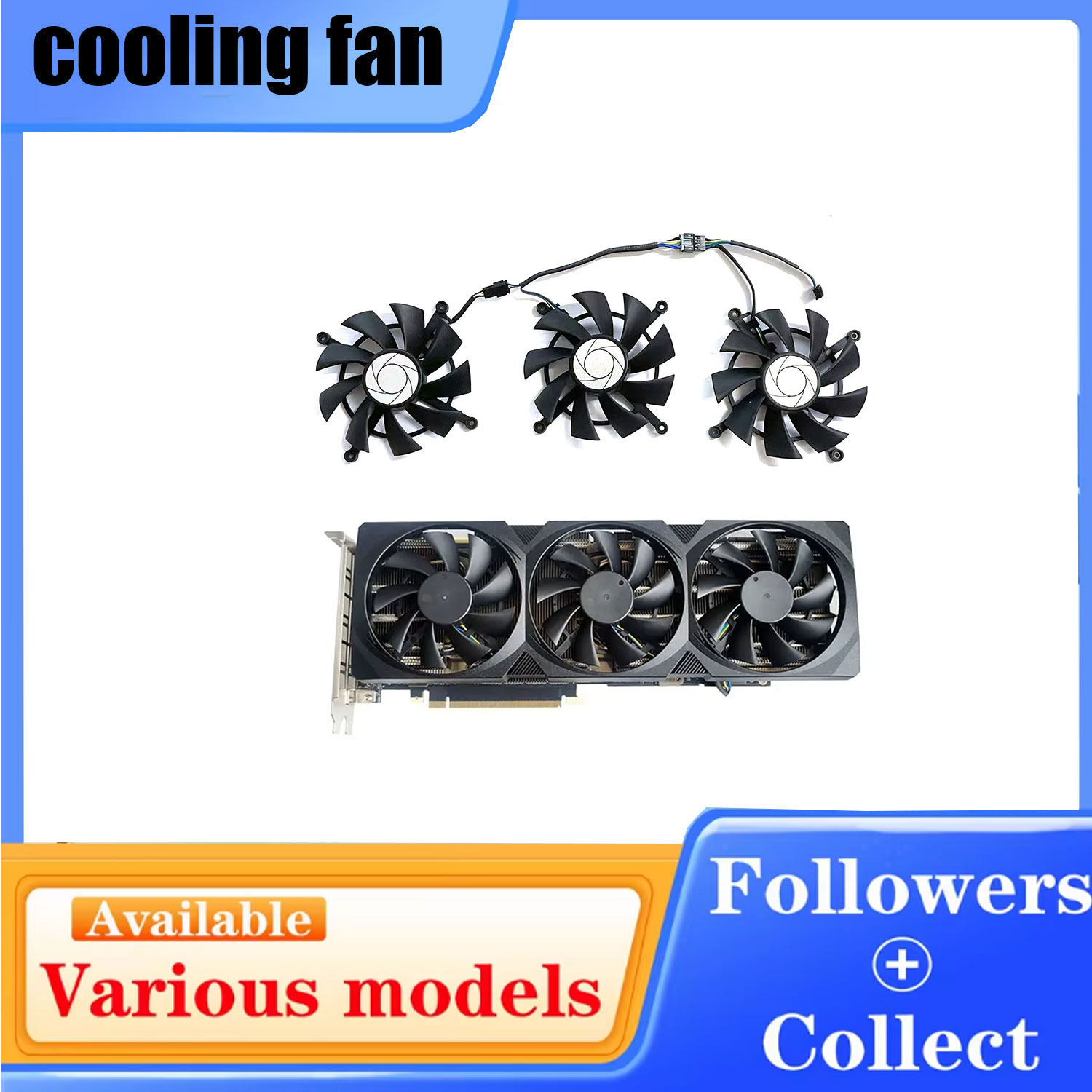 Yeni Soğutucu Fan, 4 PIN, HA90 - Cmp 50Hx Mining Card incelemesi ve fiyatı