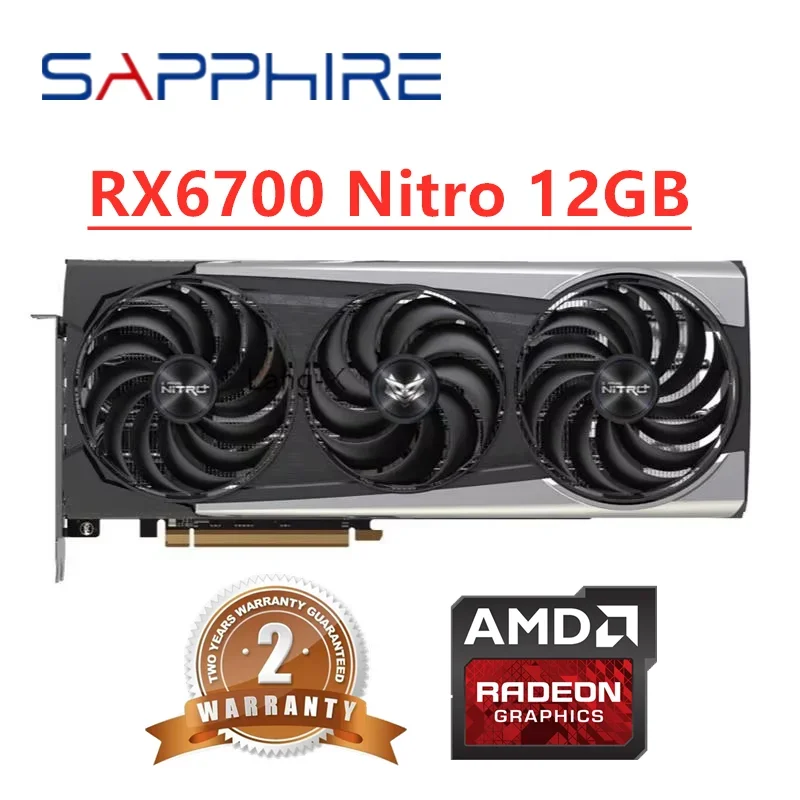 GPU Sapphire RX 6700 XT 6700XT - Rx 6700 Xt 12Gb Graphics Card incelemesi ve fiyatı